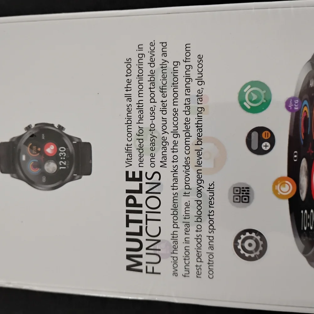 New Vitalfit Watch - Activity Health Fitness Tracker - Men & Women - Free Ship